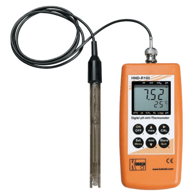 Kobold Handheld pH, Redox, Temperature Measuring, HND-R